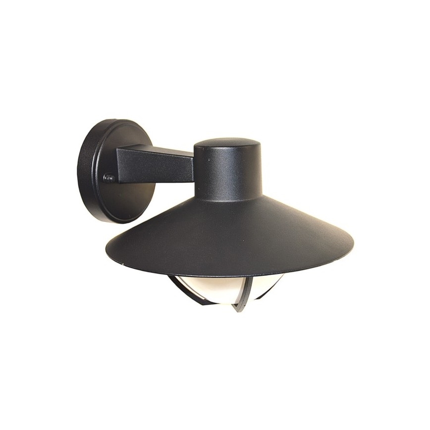 Уличный настенный светильник ZALIKA 1xE27/60W/230V IP44 черный