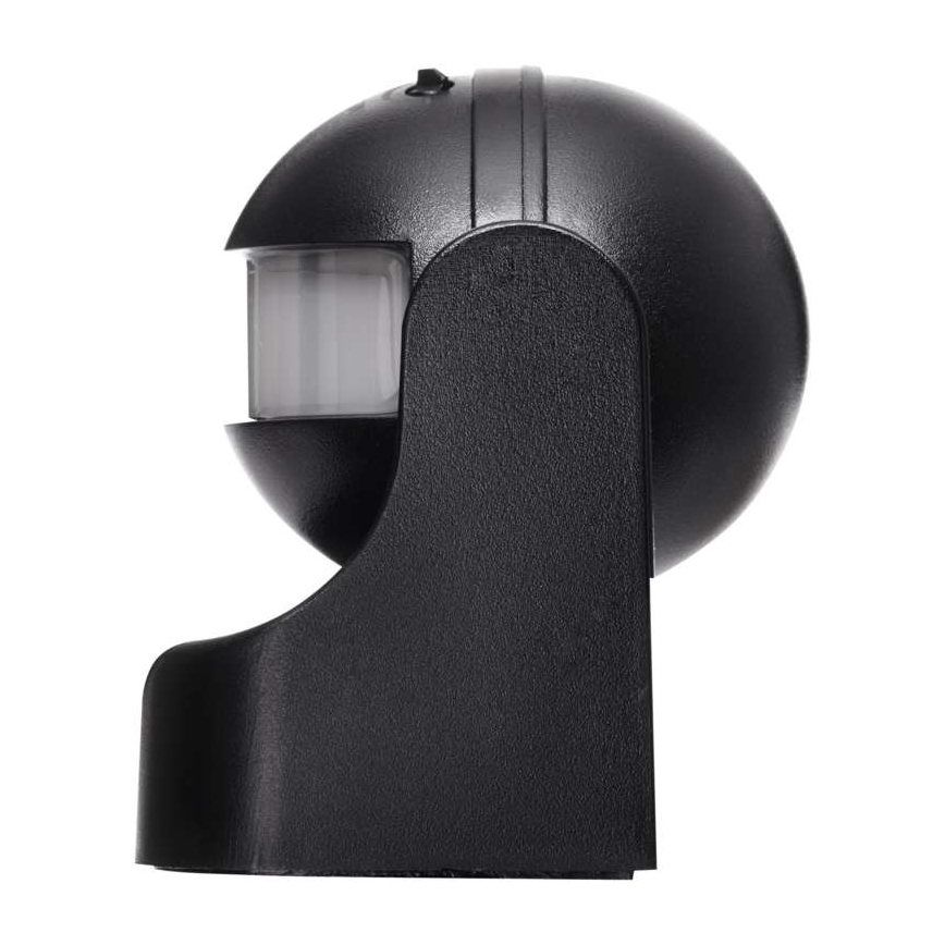 Уличный PIR-датчик движения В 180° 1200W/230V IP44 черный