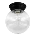Уличный потолочный светильник NADIR 1xE27/15W/230V IP44 прозрачная