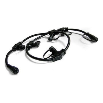 Уличный соединительный кабель EASY CONNECT 5 разъемов 1 м IP67