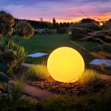 Уличный светильник GLOBO 1xE27/60W/230V диам. 40 см IP44