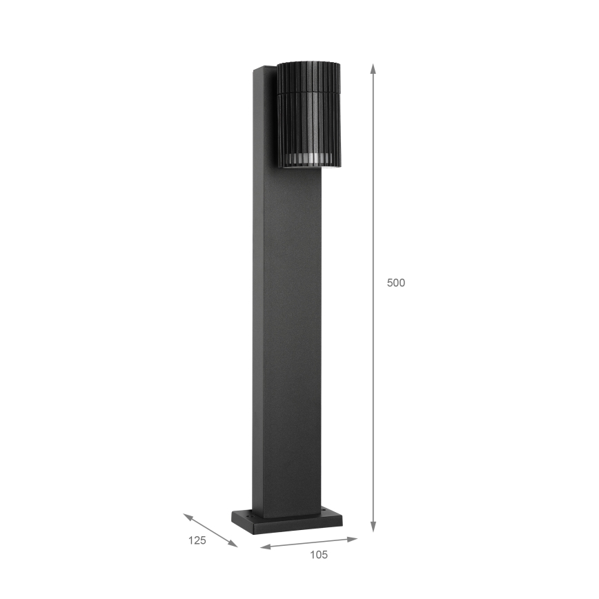 Уличный светильник LANTHEA 1xGU10/11Вт/230В IP44 50 см черный