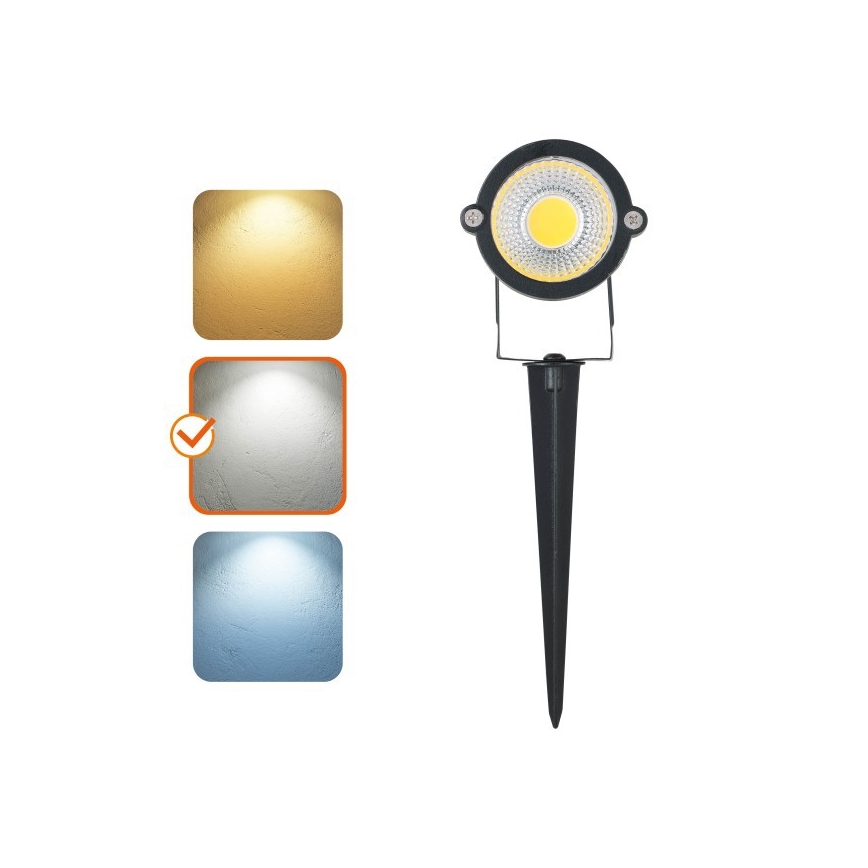 Уличный светильник LED BLAKE LED/5W/230V 4000K IP65 черный