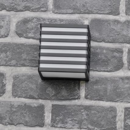 Светодиодный уличный настенный светильник MAXWELL LED/10W/230V IP54 антрацит