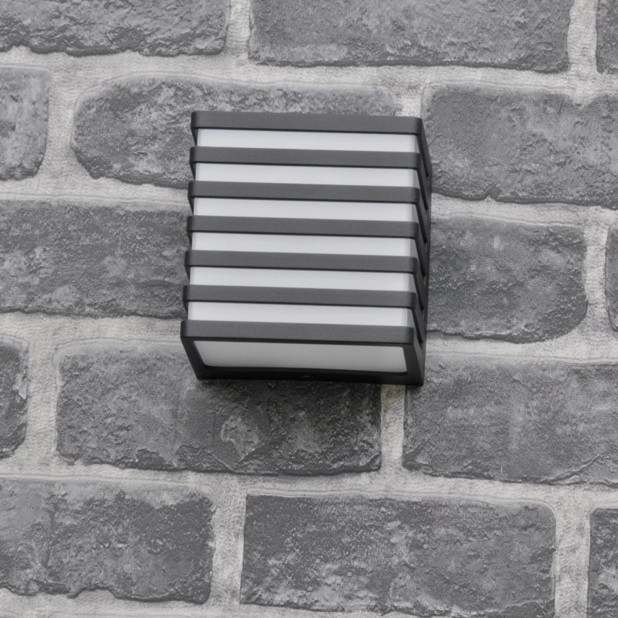 Светодиодный уличный настенный светильник MAXWELL LED/10W/230V IP54 антрацит