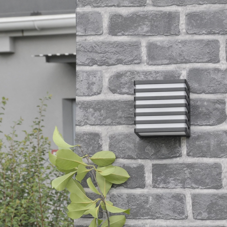 Светодиодный уличный настенный светильник MAXWELL LED/10W/230V IP54 антрацит