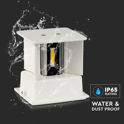 Уличный светодиодный настенный светильник LED/11W/230V 3000K IP65 белый