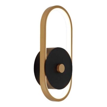 Уличный светодиодный настенный светильник LED/15W/230V IP54 4000K латунь