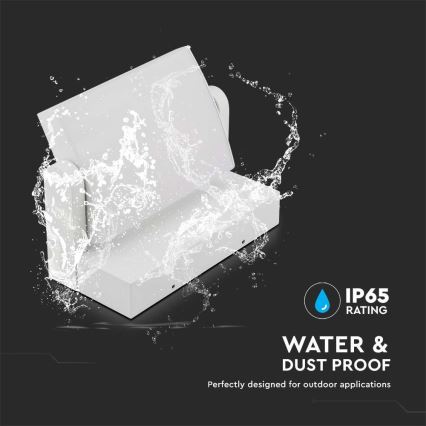 Уличный светодиодный настенный светильник LED/17W/230V 4000K IP65