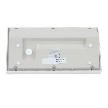 Уличный светодиодный настенный светильник LED/20W/230V 3000K IP65 белый