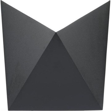 Уличный светодиодный настенный светильник LED/5W/230V 3000K IP65 черный