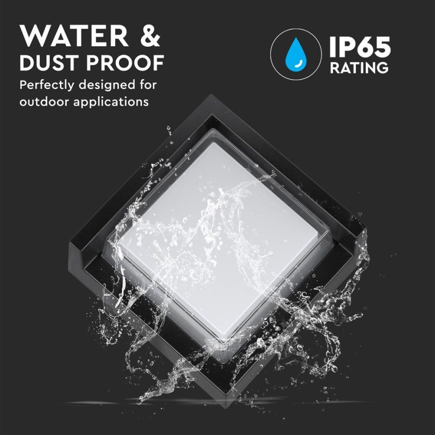 Уличный светодиодный настенный светильник LED/7W/230V IP65