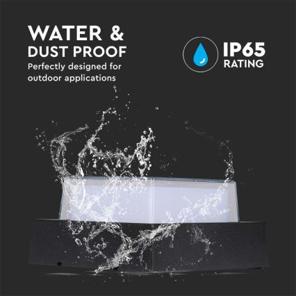 Уличный светодиодный настенный светильник LED/7W/230V IP65