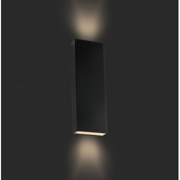 Уличный светодиодный настенный светильник LED/8W/230V 4000K IP65 черный