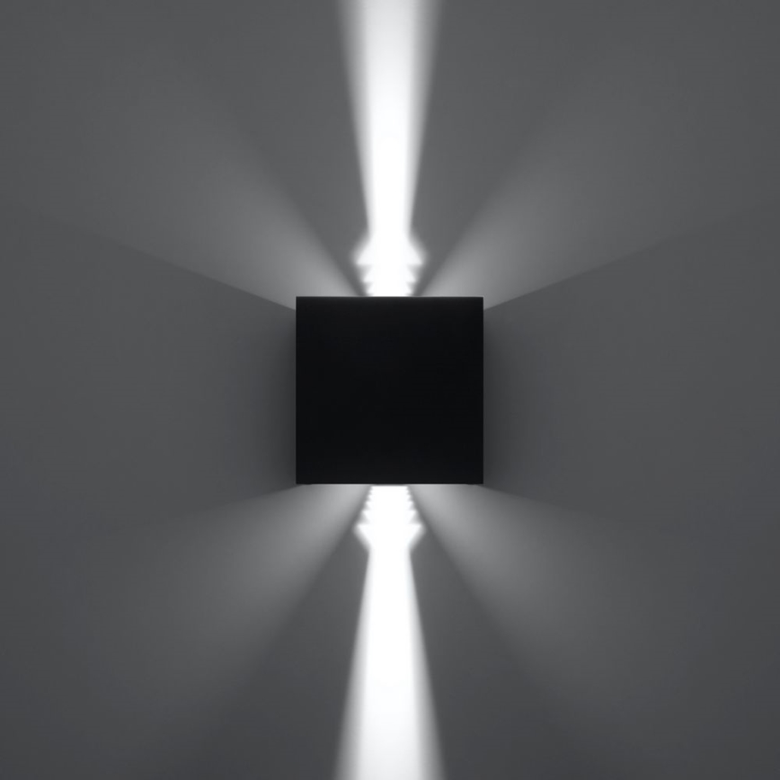 Уличный светодиодный настенный светильник LUCA LED/6W/230V IP54