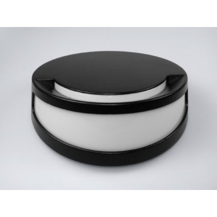 Уличный светодиодный настенный светильник REES LED/10W/230V IP54 3500K черный