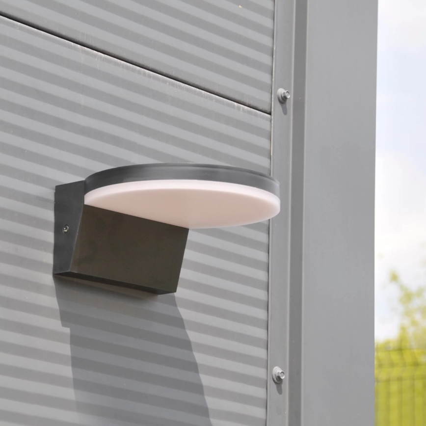 Уличный светодиодный настенный светильник TESA LED/10W/230V IP54 черный