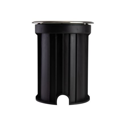 Уличный тротуарный светильник LUKKA CONNECT 1xGU10/4W/230V IP67 матовый хром круглый