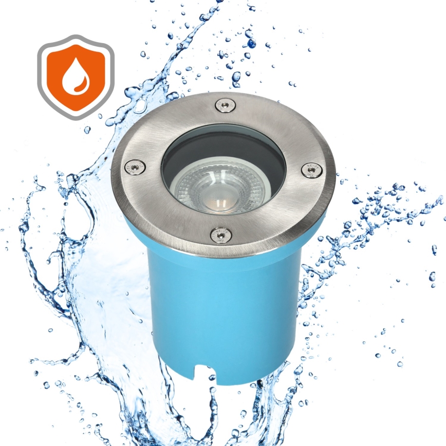 Уличный встраиваемый светильник ENTRADA2 1xGU10/50W/230V IP65