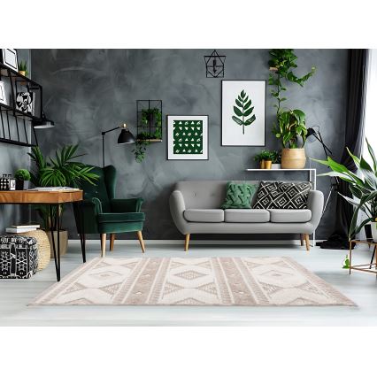 Уличный ковёр CHIARA 80x150 cm бежевый