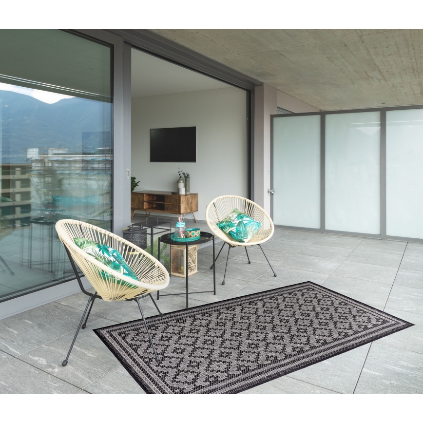 Уличный ковёр EXPRESS NEW OUTDOOR 80x150 cm антрацит