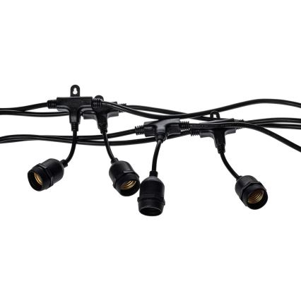 Уличная декоративная гирлянда GARLAND 10xE27/15W/230V 10 м IP44
