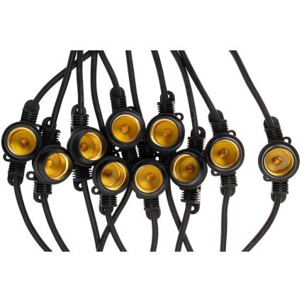 Уличная декоративная гирлянда MIMOSA 20xE27/1,3W/230V IP44 20м
