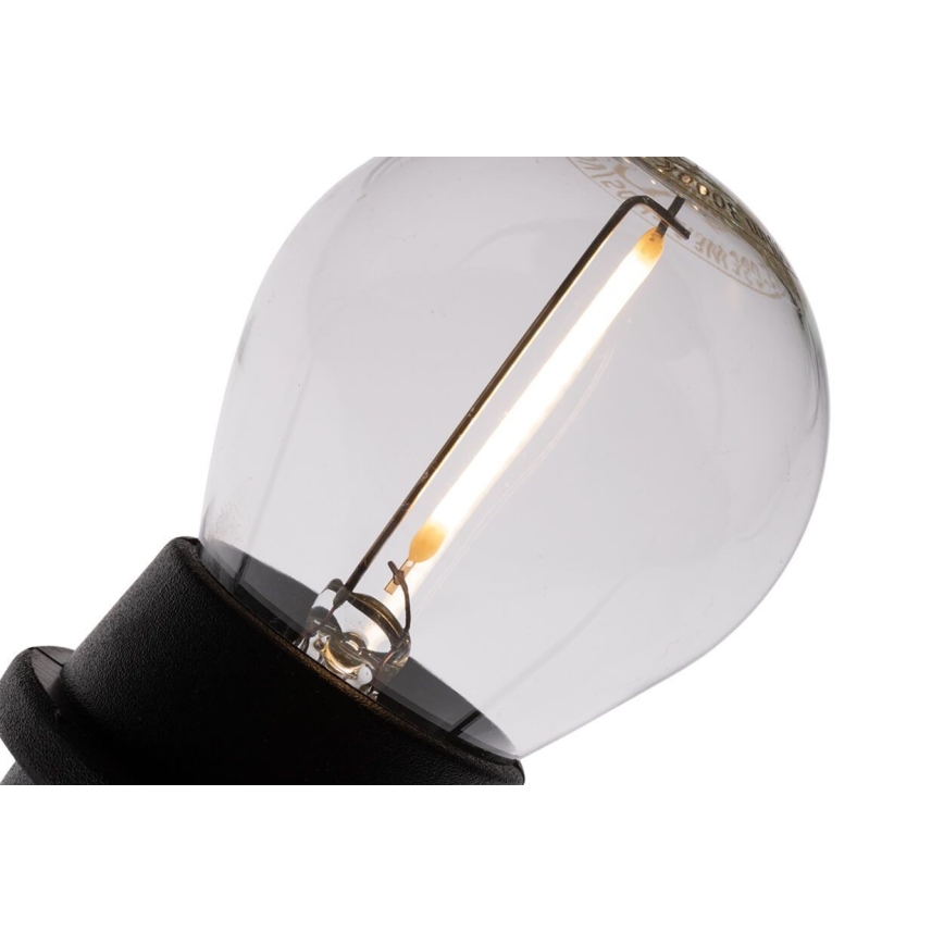 Уличная декоративная гирлянда MIMOSA 20xE27/1,3W/230V IP44 20м