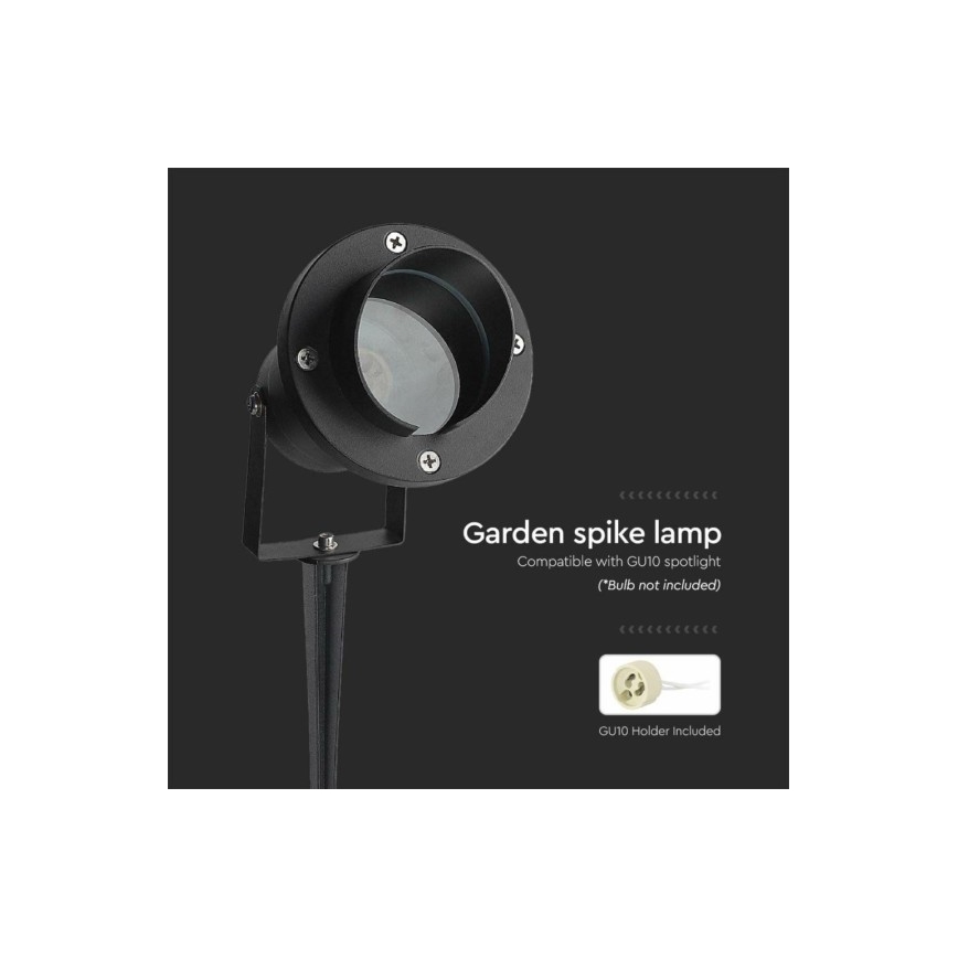 Уличная лампа 1xGU10/35W/230V IP65