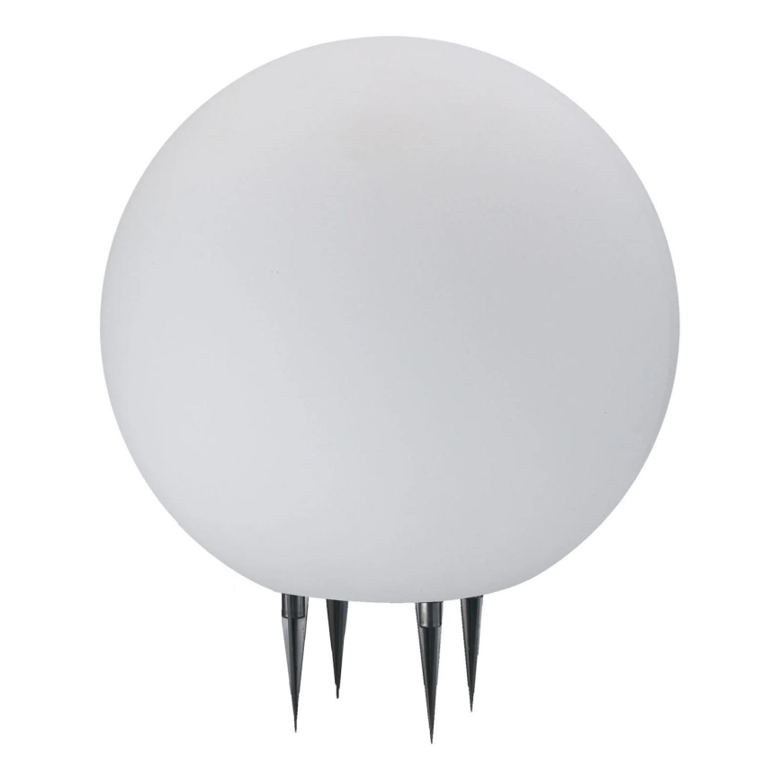 Уличная лампа ARGENTO 1xE27/15W/230V диаметр 30 см IP65 белый