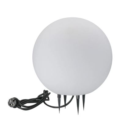 Уличная лампа ARGENTO 1xE27/15W/230V диаметр 30 см IP65 белый