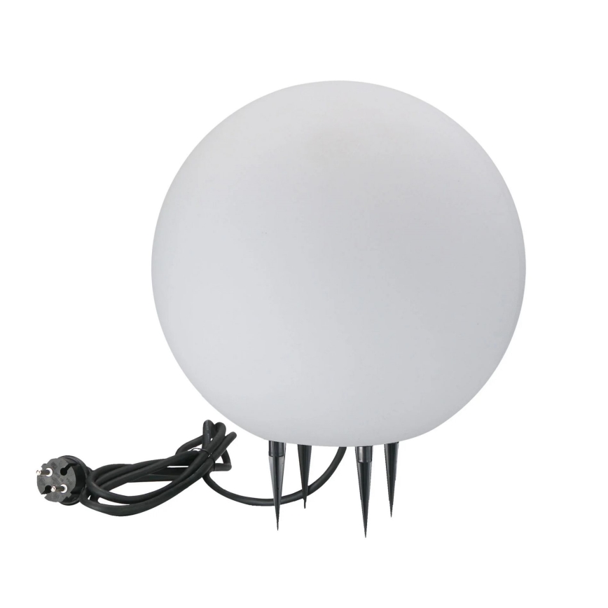 Уличная лампа ARGENTO 1xE27/15W/230V диаметр 30 см IP65 белый