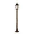 Уличная лампа ARRAIA 1xE27/15W/230V IP44 бронзовая патина