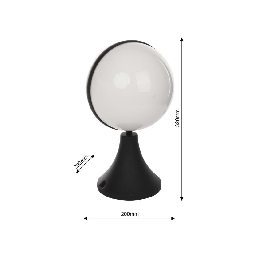 Уличная лампа CIRCULO 1xE27/40W/230V IP44
