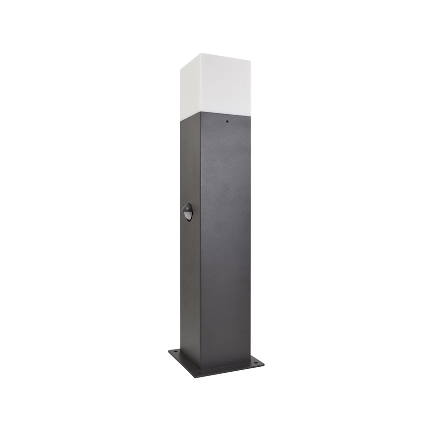 Уличная лампа с датчиком NEW YORK 1xE27/12W/230V IP44 44 см антрацит