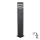Уличная лампа с датчиком TEKSAS 1xE27/12W/230V IP44 74 см графит
