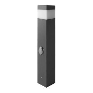 Уличная лампа с розеткой GARD 1xE14/60W/230V IP44