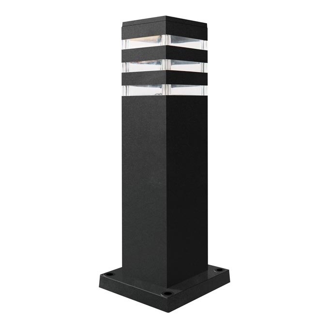 Уличная лампа TEKSAS 1xE27/12W/230V IP44 44 см антрацит