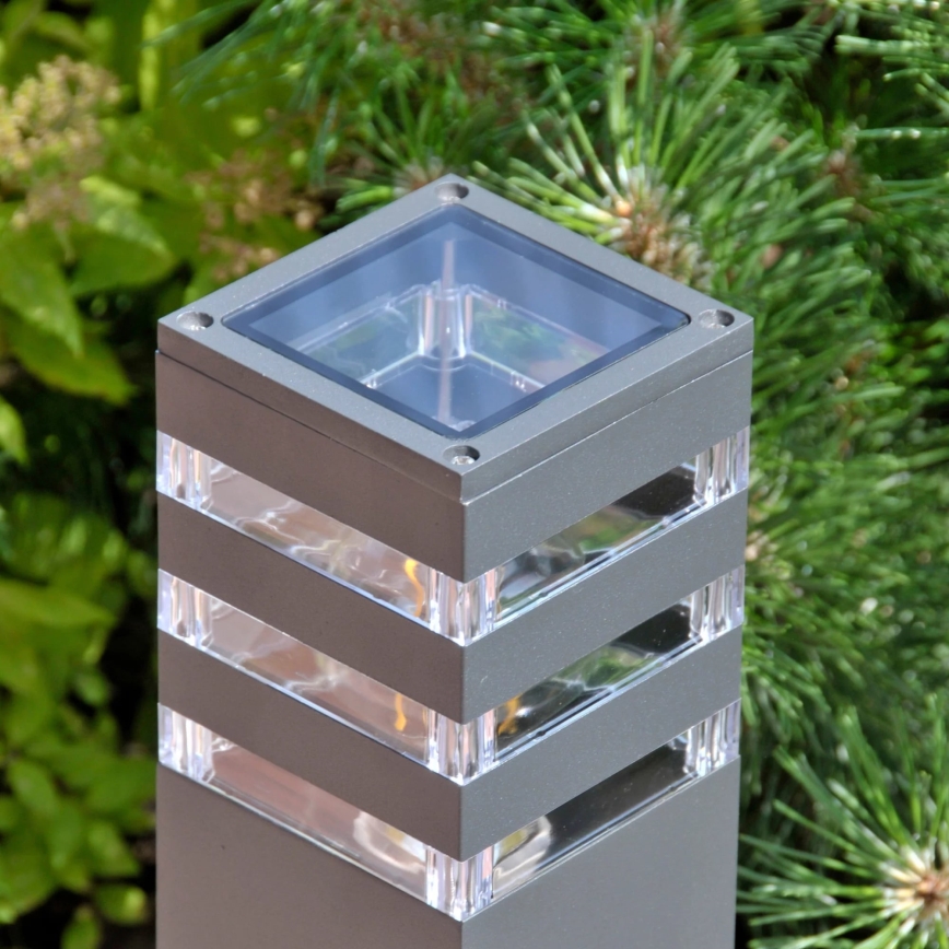 Уличная лампа TEKSAS 1xE27/12W/230V IP44 74 см графит