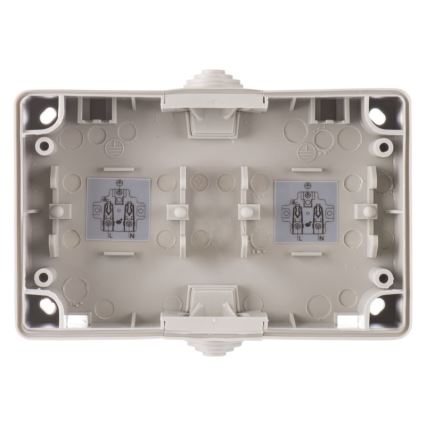 Уличная розетка FRENCH 250V/16A IP44 2Z