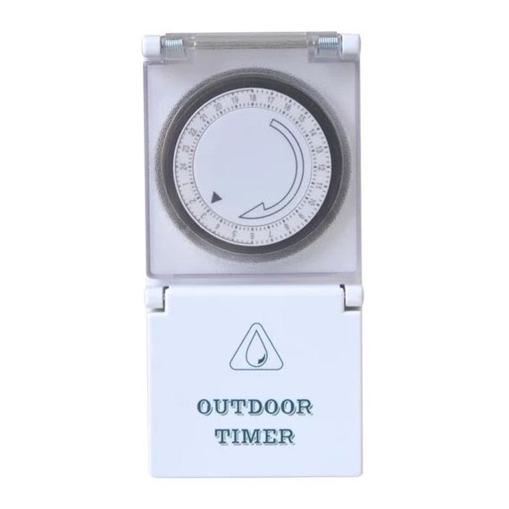 Уличное реле времени механическое суточное 16A/230V IP44