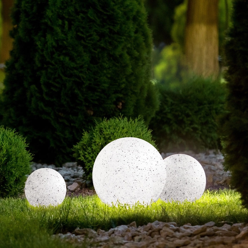 Уличный декоративный светильник GARDEN BALL 1xE27/40W/230V IP65 ⌀ 25 см