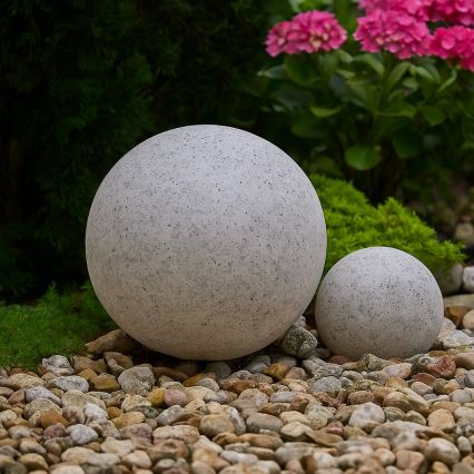 Уличный декоративный светильник LUMISTONE 1xE27/15W/230V IP65 диам. 28 см