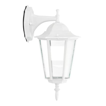 Уличный настенный светильник 1xE27/60W/230V IP44 белый