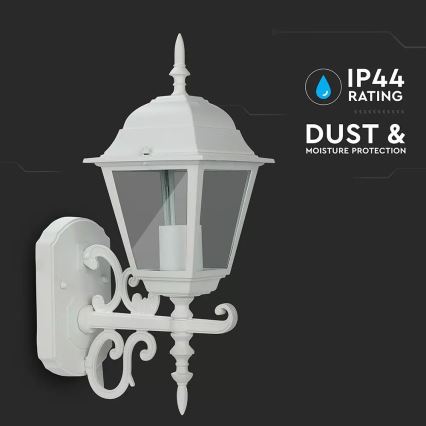 Уличный настенный светильник 1xE27/60W/230V IP44