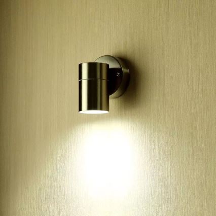 Уличный настенный светильник 1xGU10/35W/230V IP44