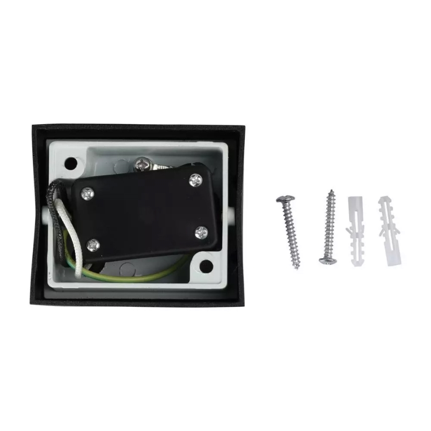 Уличный настенный светильник 1xGU10/35W/230V IP44