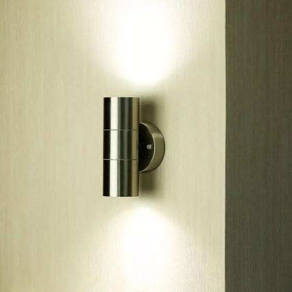 Уличный настенный светильник 2xGU10/35W/230V IP44