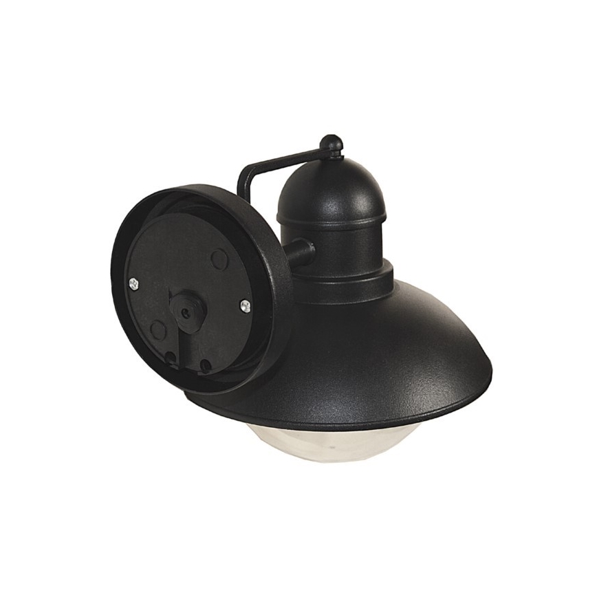 Уличный настенный светильник ADDA 1xE27/60W/230V IP44 черный