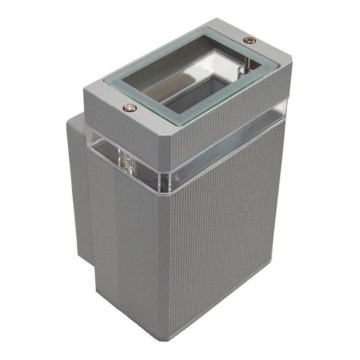 Уличный настенный светильник LITEK 1xGU10/30W/230V IP54 серый